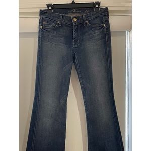 7 FOR MANKIND BOOTLEG JEANS SIZE 27